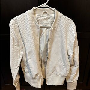 Noize Ivory Textured Jacket
